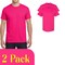 Gildan Unisex Heavy Cotton Heliconia Blank T-Shirt Bundle for DIY Crafts, Heat Transfer Vinyl & Screen Printing